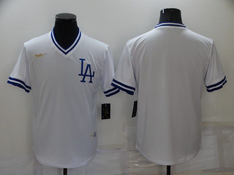 Men Los Angeles Dodgers Blank White Game Nike 2022 MLB Jersey